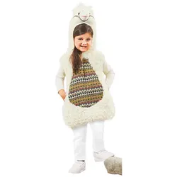 buttinette Kinder-Weste "Lama"