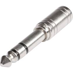Hicon HI-JS6JS3-MF HI-JS6JS3-MF Klinke Audio Adapter [1x Klinkenstecker 6.35 mm - 1x Klinkenbuchse 3.5 mm] Silber