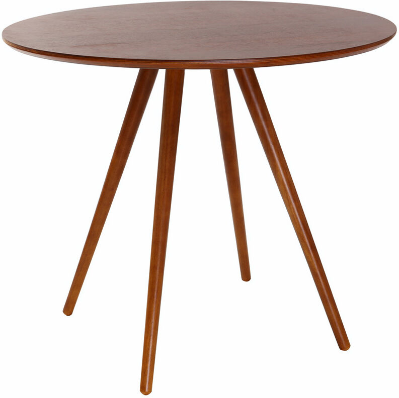 Miliboo Design-Esstisch rund Nussbaum D90 ARTIK