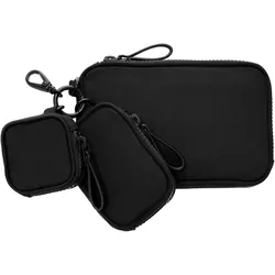 Fossil Tech Reiseetui Set 3tlg., Reisezubehör, Schwarz