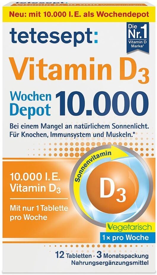 Tetesept Vitamin D3 10.000 Filmtabletten