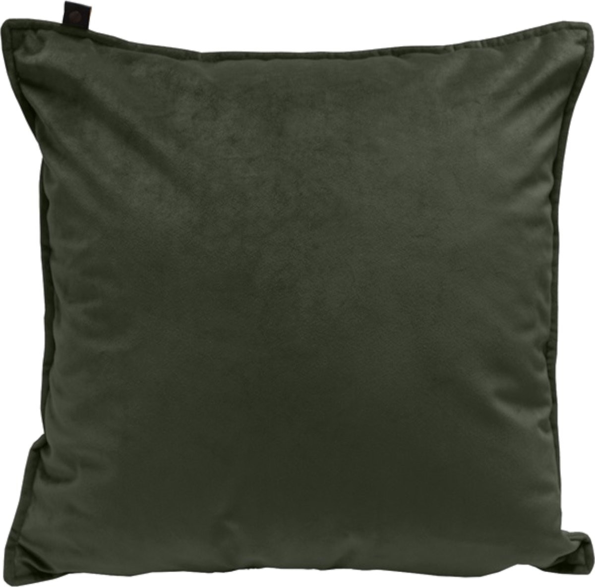 Overseas Middlestitch Velours Kussen Olive 45 x 45 cm