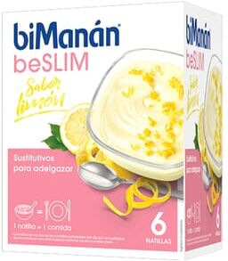 Bimanán BeSlim Sobremesa De Limão 50g 6 Saquetas Limão