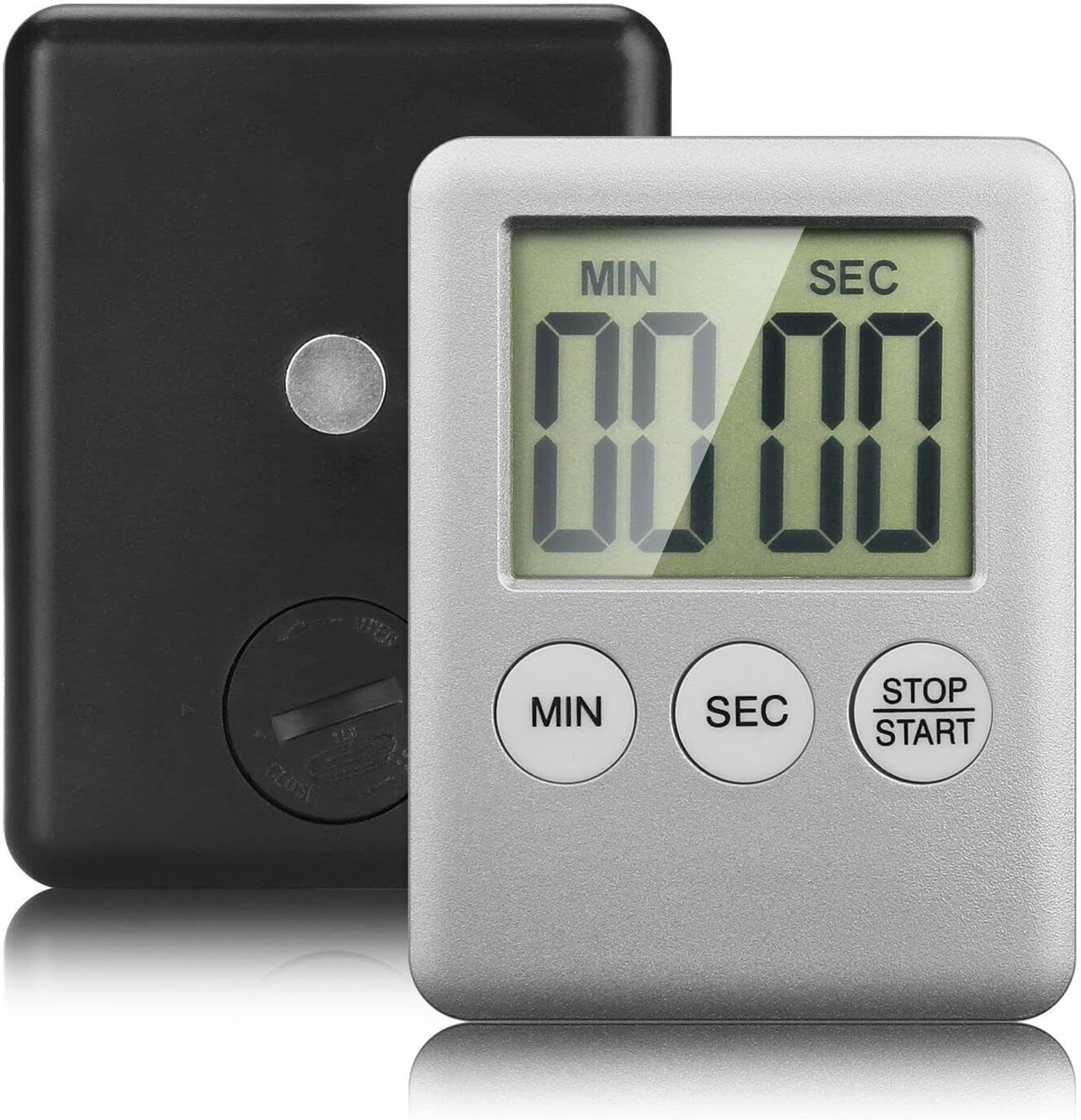 Digitale Keuken Timer met LCD Scherm en Magnetische Eitimer Functie