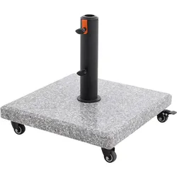 doppler Granitsockel myZone 40 kg, Hellgrau