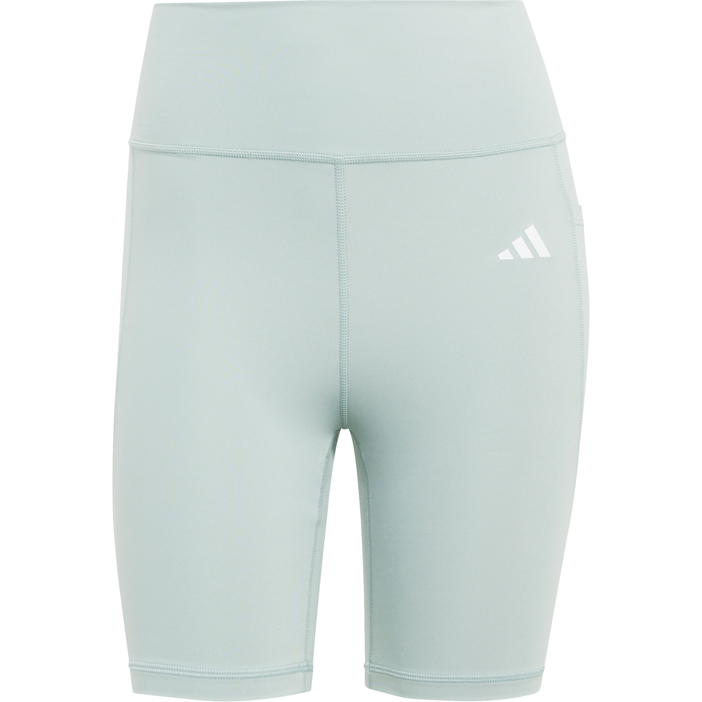 adidas Optime Essentials Stash Pocket 7'' Tights Damen Yogahose gruen Größe S Training & Fitness | Yoga Elastisch