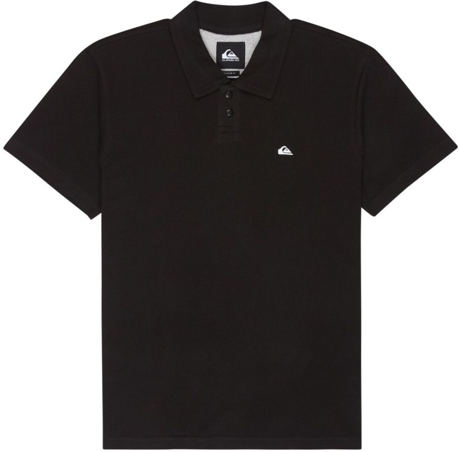 Sporttop QUIKSILVER "Mw Pique", Herren, Gr. L, schwarz, Obermaterial: 100% Baumwolle., Tops Sporttop