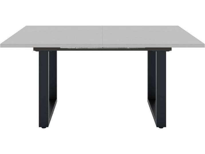 Mäusbacher Esstisch, Esstisch ausziehbar auf 210 cm, eckige Tischform, Gestell U-Form
