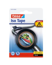 Tesa 56193-00000-22 1 Stücke Schwarz PVC 7000 V Sichtverpackung 10 m Insulating Tape Electrical tape (56193-00000-23)