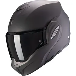 Scorpion EXO-Tech Evo Solid, Modularhelm - Matt-Dunkelgrau - S