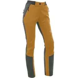 MAUL Damen Hose Gran Paradiso-Hybrid Softshell, Größe 42 in Gelb 4160
