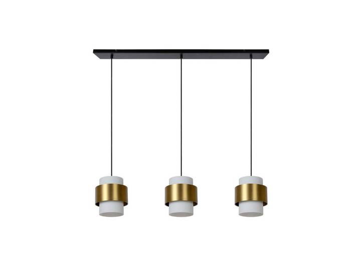 Lucide Pendelleuchte Firmin, zylindrisch, 20x150x110 cm, RoHS, Reach, Europäischer Sicherheitsstandard, höhenverstellbar, beliebig kürzbar, Lampen & Leuchten, Innenbeleuchtung, Hängeleuchten, Pendelleuchten