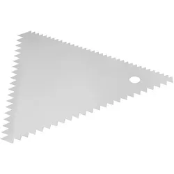 Schneider - Teig- oder Dekorschaber,, Dreieck, 110 x 110 mm