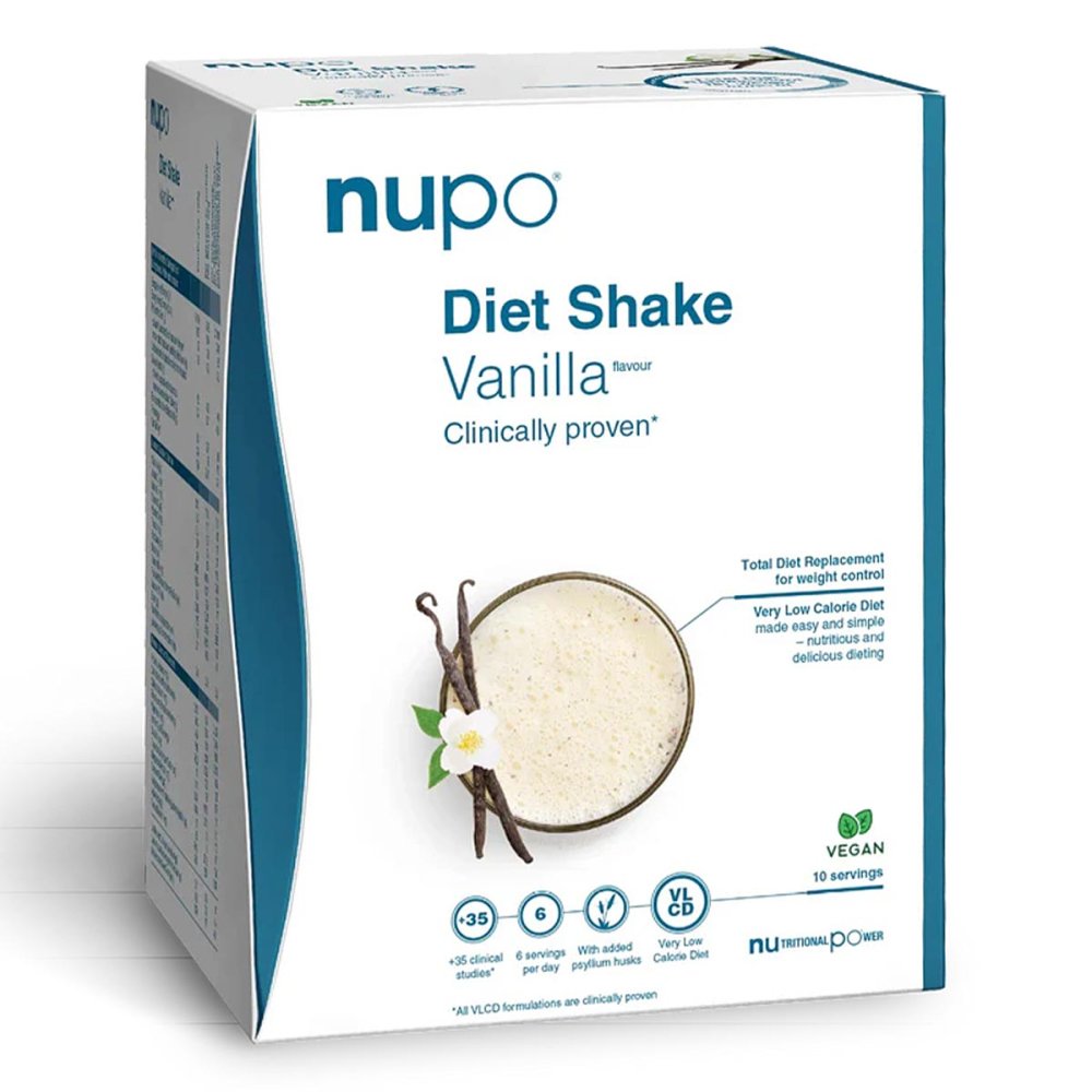 Nupo ApS Nupo Diet Shake - Vanilla 10 Portionen 08106160