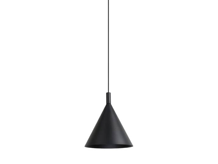 Design Pendellampe „Nox“ Schwarz Ø 25 cm Sollux Lighting