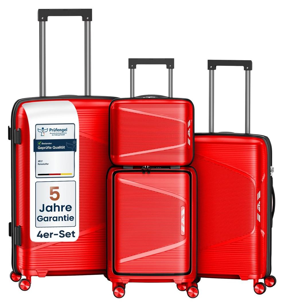 Hartschalen-Kofferset Reisekoffer - 4-teilig - TSA-Schloss - Polypropylen - S, M, L, XL
