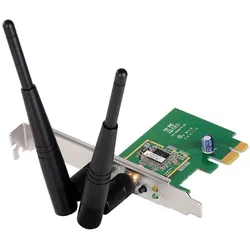 edimax EW-7612PIn Netzwerkkarte (Mini PCI Express), Netzwerkkarte, Grün, Schwarz