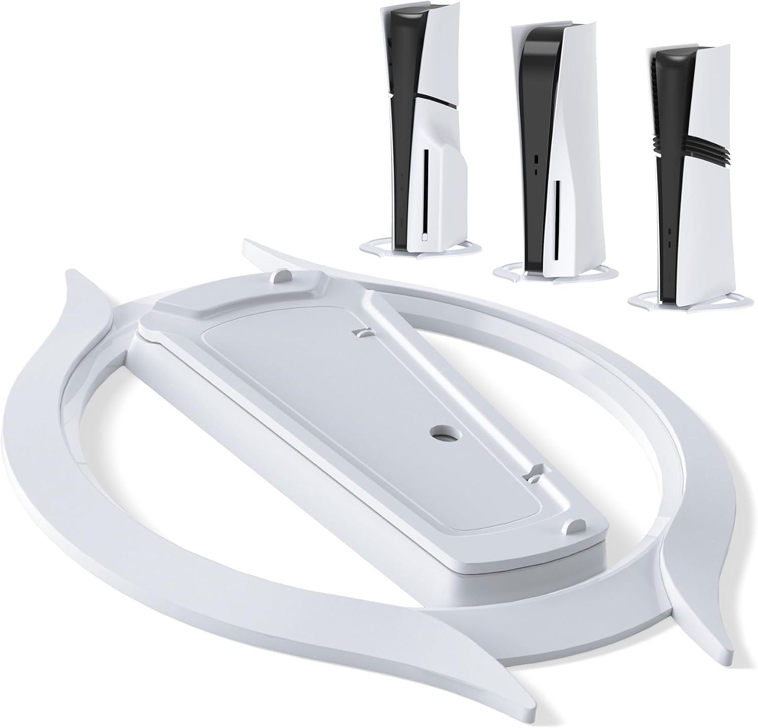 oCreon Verticale Standaard voor PS5 Slim en Pro Disc en Digital
