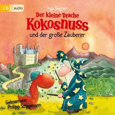 Der kleine Drache Kokosnuss und der große Zauberer - Ingo Siegner, Audio, 9783837116472