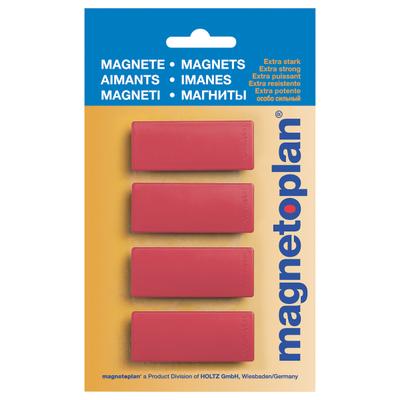 magnetoplan Discofix Block2 geblistert grün 54x19x8mm 4St