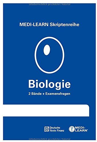 Dr. Sebastian Huss - MEDI-LEARN Skriptenreihe: Biologie im Paket - In 30 Tagen durchs schriftliche und mündliche Physikum - Preis vom 04.10.2026 03:51:26 h