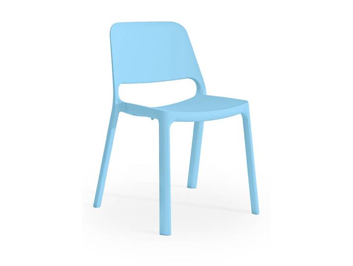 Chaise d'intérieur extérieur Nuke en Nylon Bleu