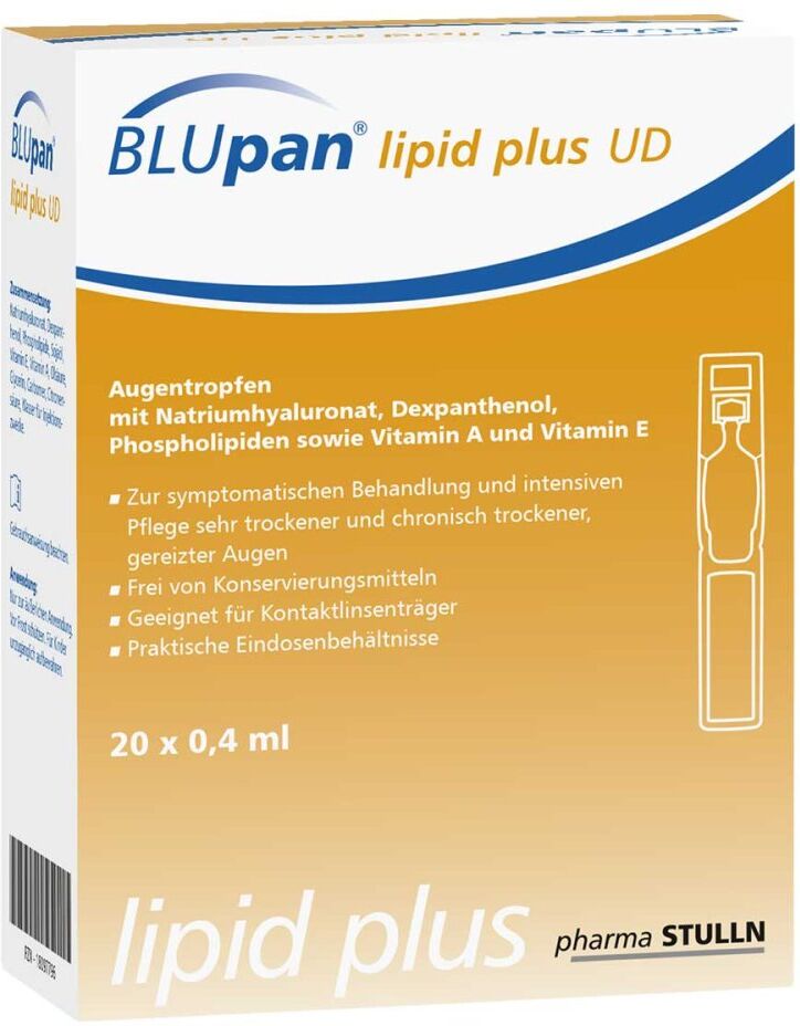 Blupan Lipid Plus Ud Augentropfen