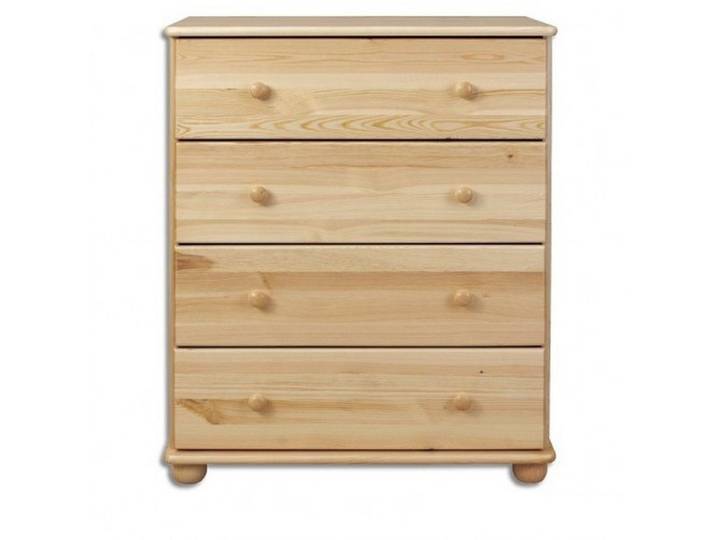 Xlmoebel Kommode Elegantes Echtholz-Sideboard Robuste Anrichte für zeitloses Sofort (Kommode, 1 St., Echtholz-Sideboard), Made in Europa