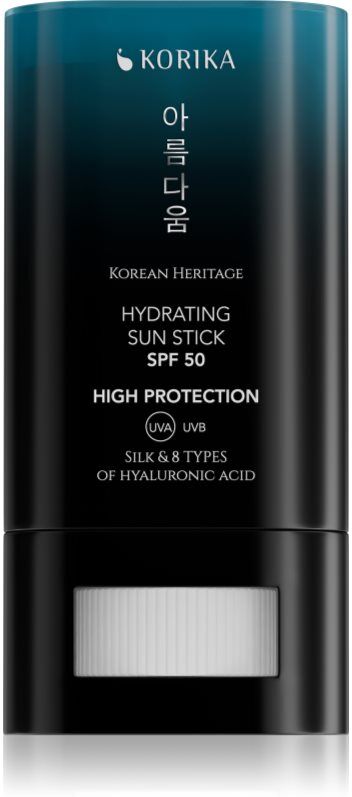 KORIKA Korean Heritage Silk & 8 Types of Hyaluronic Acid Hydrating Sun Stick SPF 50 Sonnen-Stick SPF 50 20 g