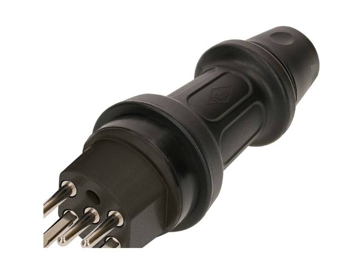 Max Hauri Stecker Typ 15 Ip55 schwarz
