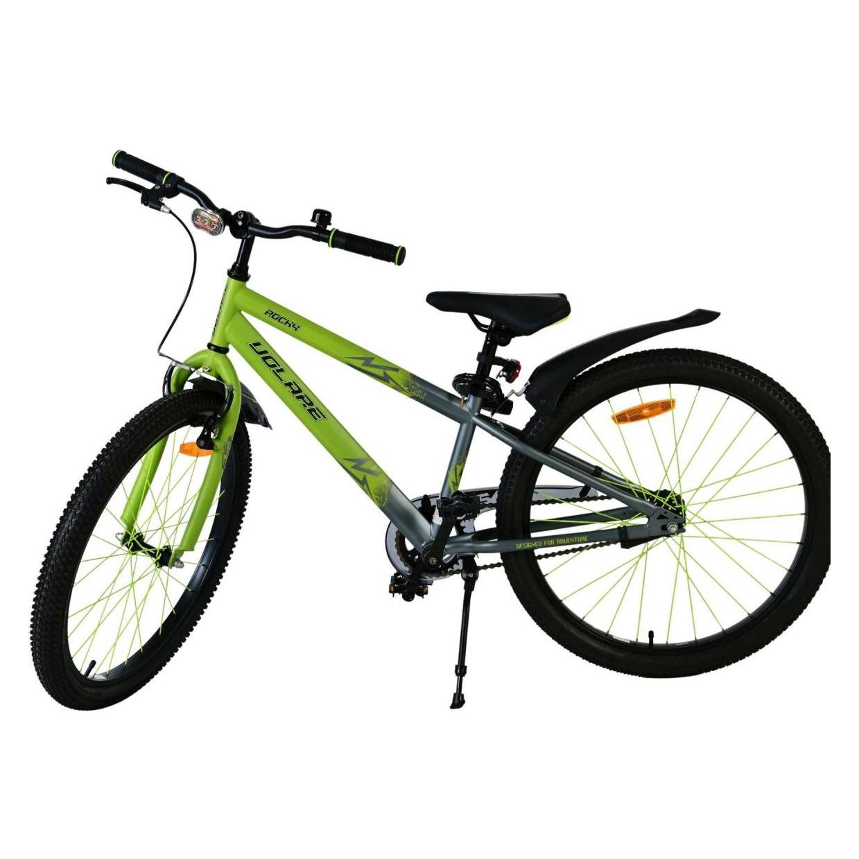 Volare Rocky Kinderfiets - Jongens - 24 inch - Groen (42410) (24") (42410)