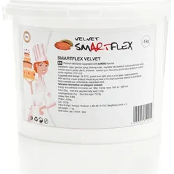 Smartflex Velvet Mandeln 4 kg (Zuckerpaste und Modellierfondant für Torten) 0042 dortis