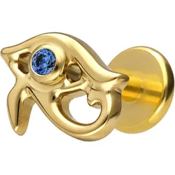 Titan Labret mit Innengewinde AUGE DES HORUS