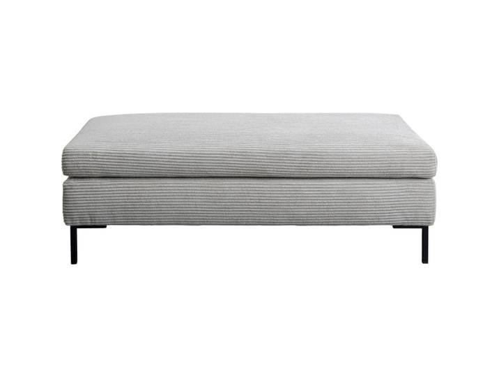 Pouf gianni cord gris kare design