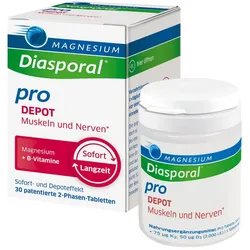 MAGNESIUM DIASPORAL pro+B-Vit.DEPOT Musk.+Nerv.Tab 30 St