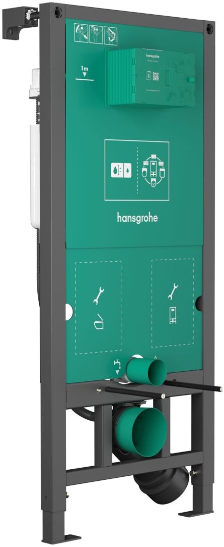 Hansgrohe iFrame universal Unterputzspülkasten 1120 für Wand WC, 01022180 01022180