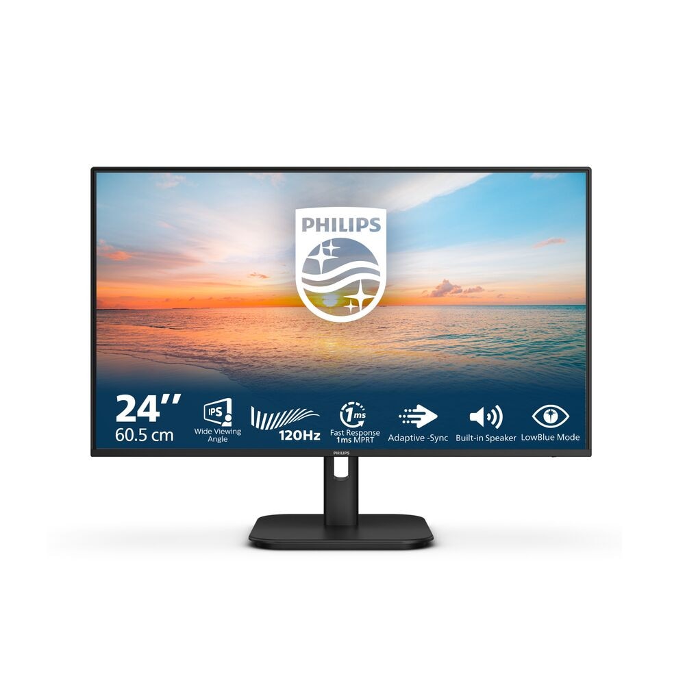Philips 24E1N1200A 23.8 Zoll Full HD IPS LED 16:9 120 Hz Office Monitor 24E1N1200A/00