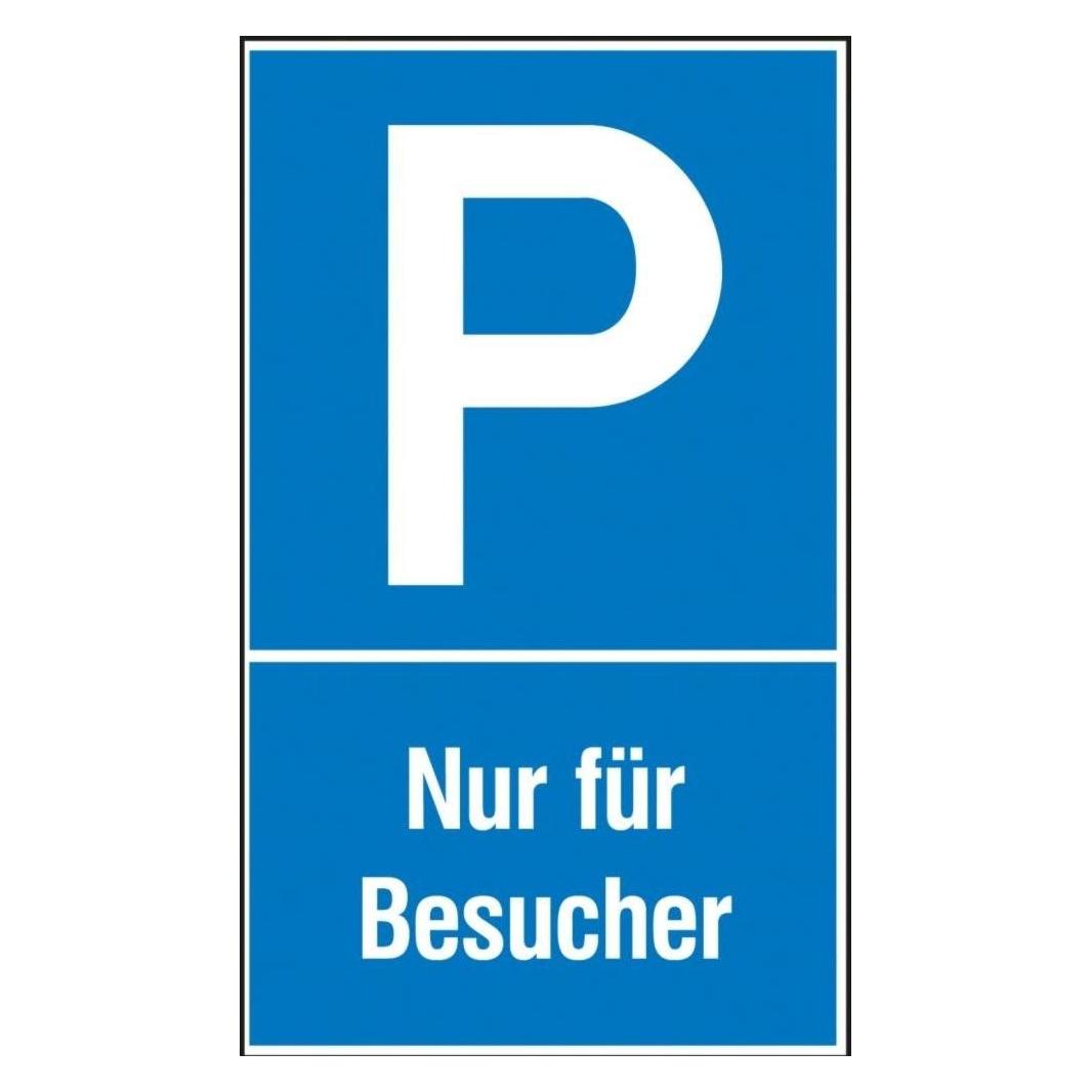 SafetyMarking Parkplatzschild P Nur für Besucher (41.5114)