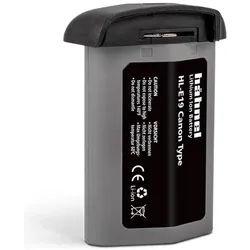 Hähnel Akumuliatoriaus Hahnel akumuliatorius Canon HL-E19 (Kamera Akku), Kamera Stromversorgung, Grau
