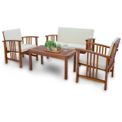 GARTENMÖBEL-SET Brissogne 4 TLG.