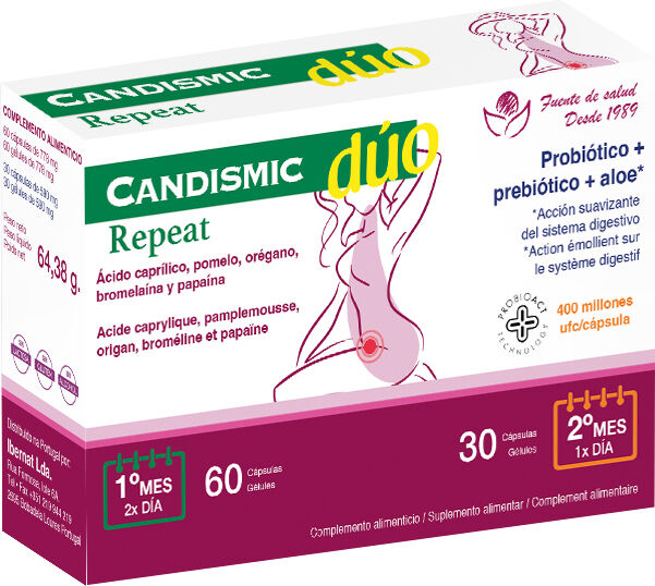 Bioserum Candismic Duo Repeat 90 Cápsulas