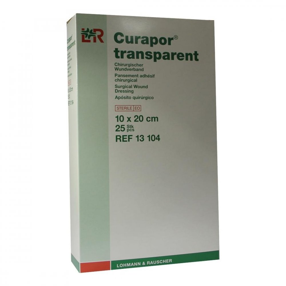 Lohmann & Rauscher GmbH & Co.KG Curapor Wundverband steril transparent 10x20 cm 02914170