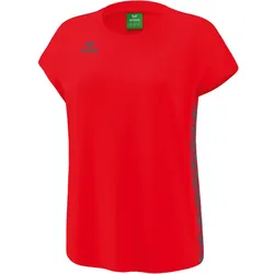erima Essential Team T-Shirt Damen rot/slate grey 34