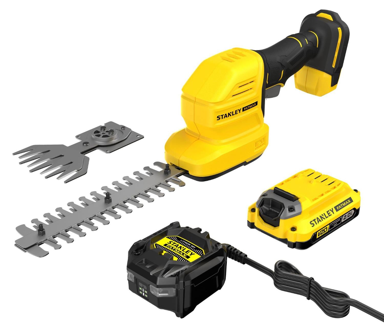 Stanley Fatmax Accu-heggenschaar 18V V20 met 2,0Ah accu