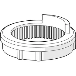 Hansa Anschlagring Temperatur zu Tempra Style/Unita, 59913465 59913465