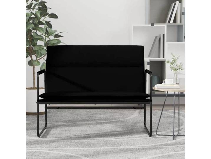 1pc Noir Banquette charge max : 110 kg - Magnifique Banc Noir 100x64x80cm Similicuir CL7818227