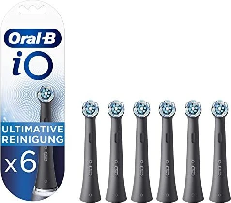 Oral-B iO Ultimate Clean Black 6 Stück, 6 Stk