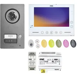 Grothe, Klingel + Türsprechanlage, GROT Video-Sprechanlagen-Set (Drahtgebunden, WLAN)