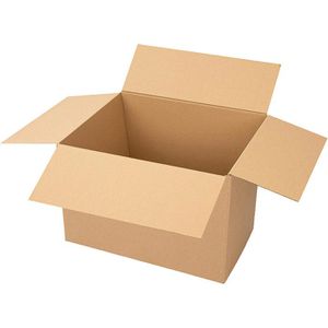 Smartboxpro Faltkartons 2-wellig, 10 Stück, braun, Innenmaße: 500 x 300 x 300mm