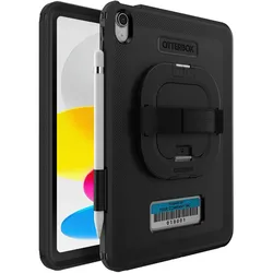 OtterBox Defender Kickstand und Handschlaufe (Apple iPad 2022 (10. Gen), Apple iPad 2025 (11. Gen)), Tablet Hülle, Schwarz